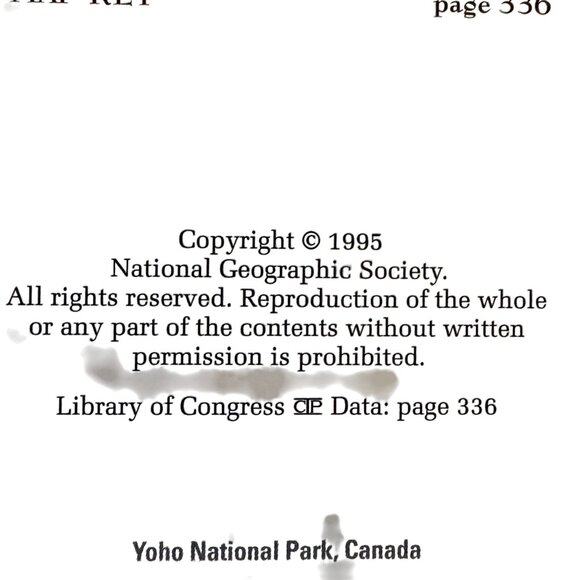 National Parks of North America by Hardcover 1995 National Geographic Society - Picture 3 of 3